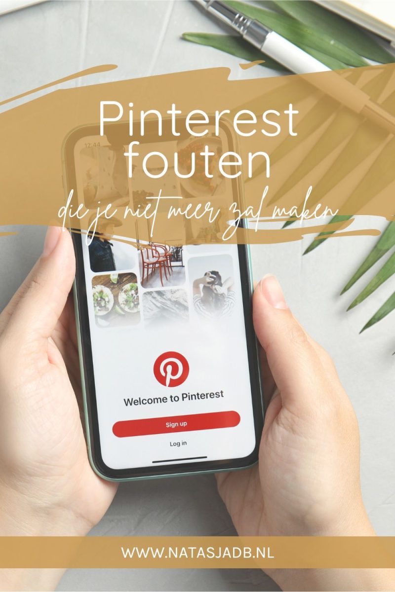 Maak jij deze Pinterest fouten? (+handige tip)