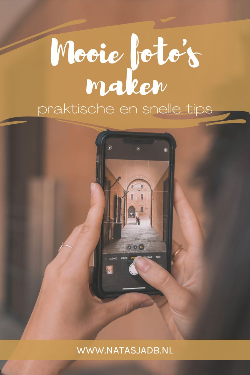 Fotografie tips voor mooie foto’s