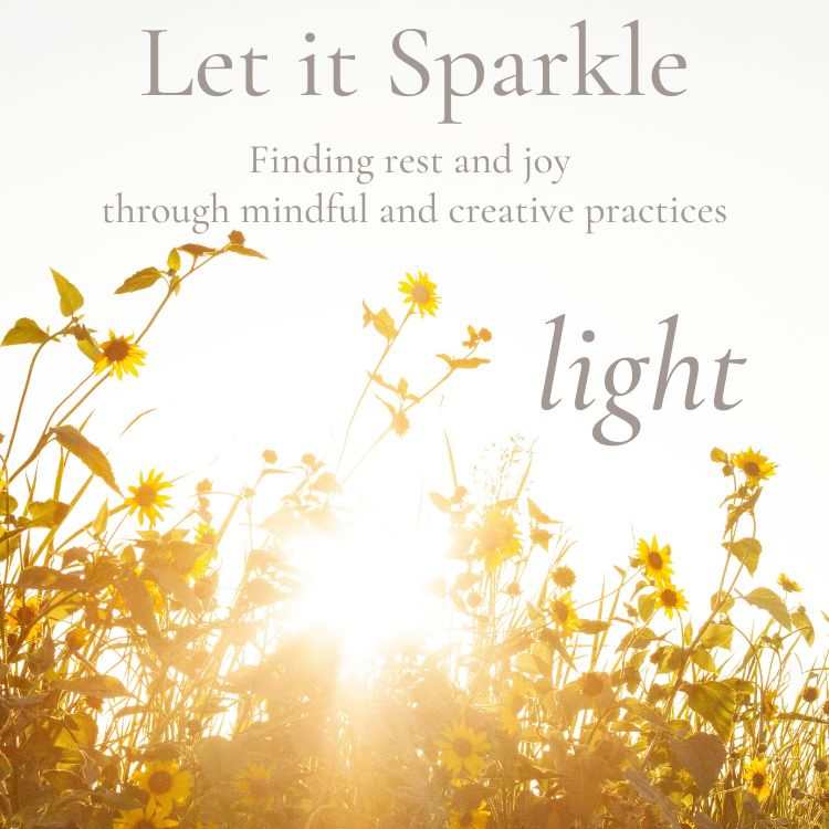 let it sparkle light course online discover calm selfcare creativity nature nbontestudio