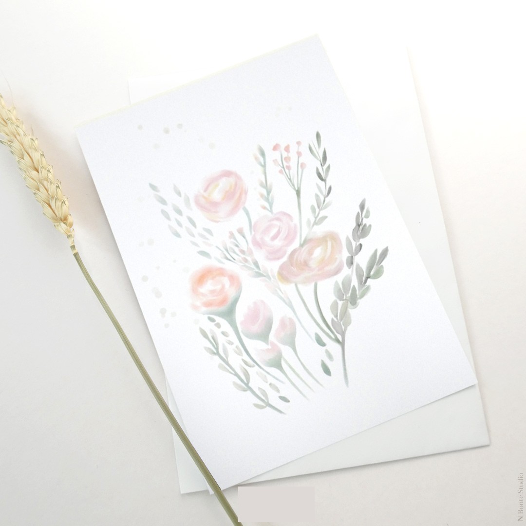 nature-illustrations-giclee-fine-art-print-collection-nathalie-bonte-nbontestudio-flowers-on-white