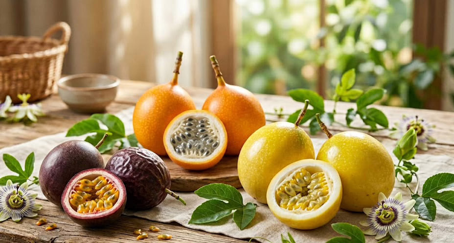 Varietà di frutto della passione