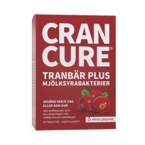 Elexir Pharma Cran Cure Tranbär Plus För Magenr 60 tabletter