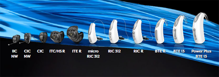 Starkey Evolv AI hearing aid range