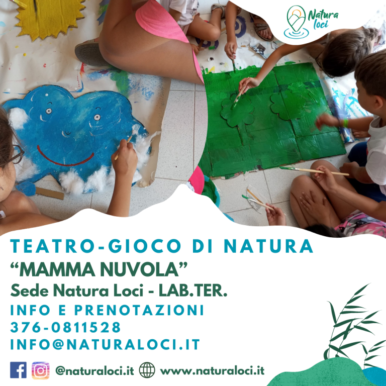 Teatro-gioco di Natura “Mamma nuvola”