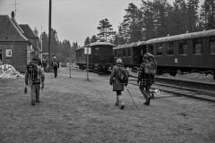 Nytårstur.-Vrads-veteranbane-station