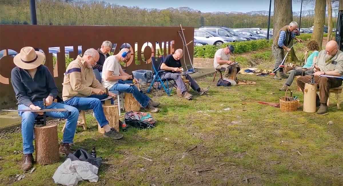 De "vettige zeisers" aan het werk