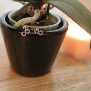 Zilveren oorbellen, handgemaakt