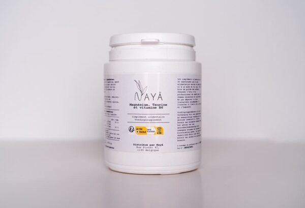 Nayâ organics - Magnésium-taurine - B6 - 1 mois de cure ( expédié dès arrivage)