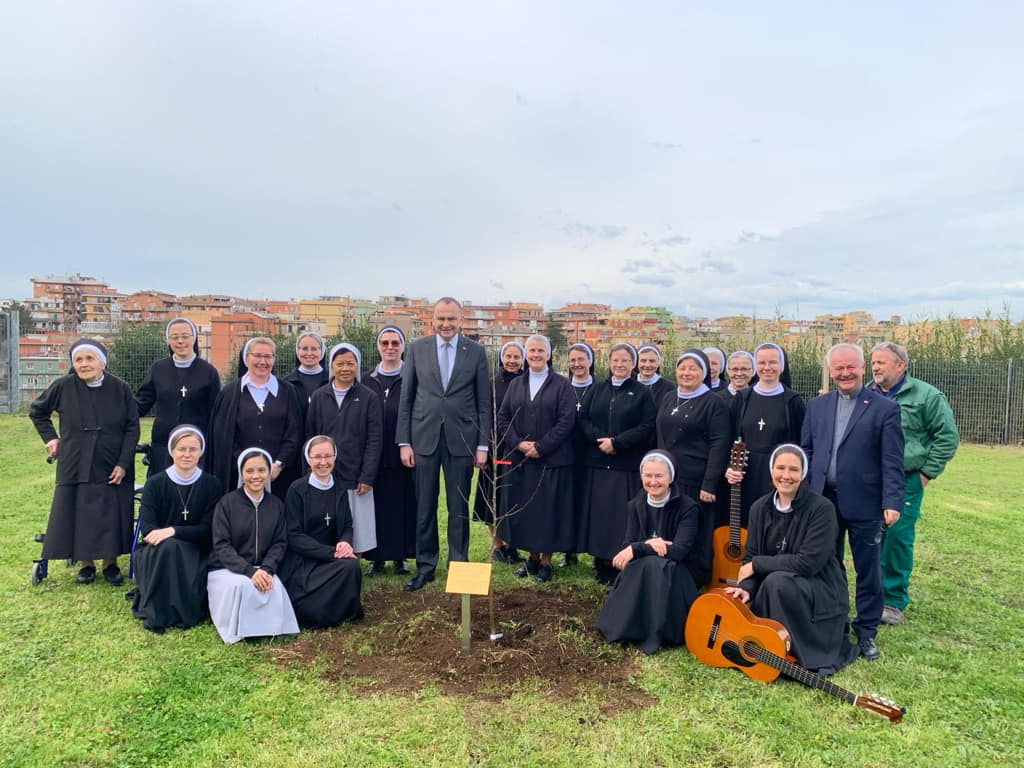 LIVING MEMORIAL TO THE MARTYRDOM OF THE ULMA FAMILY IN OUR GARDEN