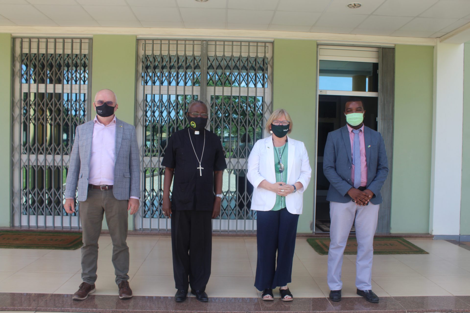 IRISH AMBASSADOR PAYS COURTESY CALL TO BISHOP OF NDOLA DIOCESE.