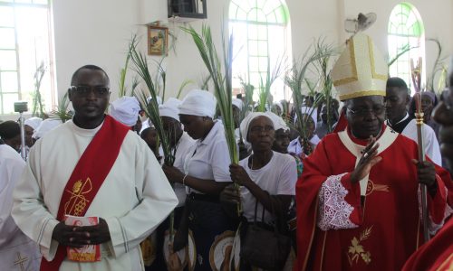 Palm Sunday at St. Lawrence Parish, Mufulira