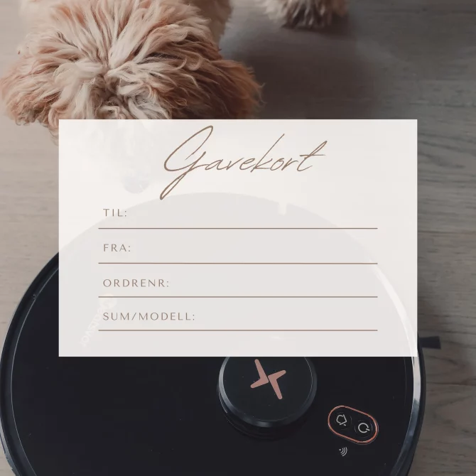 Gavekort Neatsvor Robotstøvsuger
