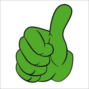 fordele - thumbs up