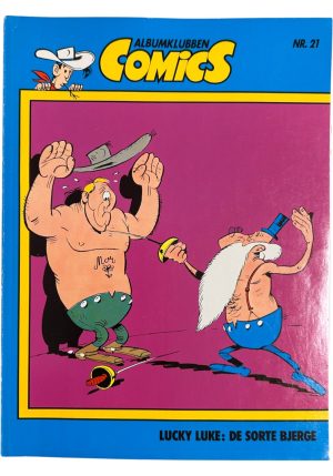 Albumklubben Comics 21 - Lucky Luke: De sorte bjerge