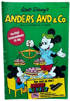 Anders And & Co. 1975 nummer 39