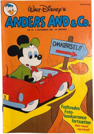 Anders And & Co. 1981 nummer 45