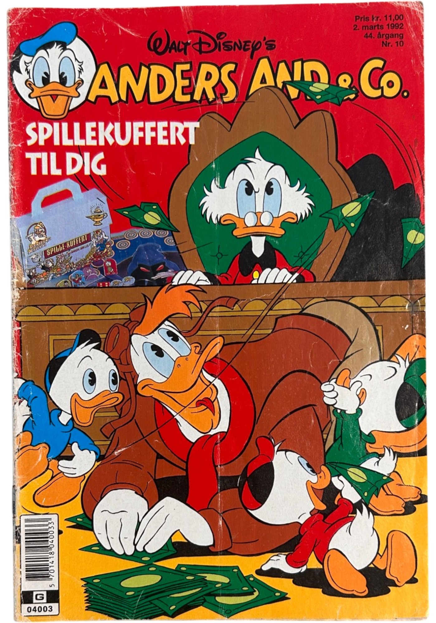 Anders And & Co. 1992 nummer 10