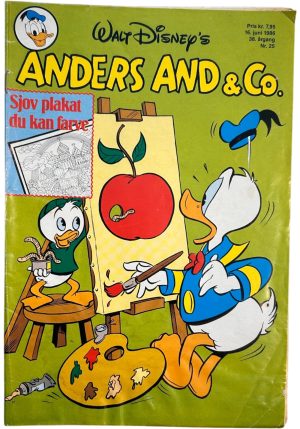 Anders And & Co. 1986 nummer 25