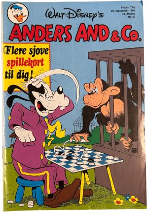 Anders And & Co. 1986 nummer 40