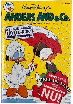 Anders And & Co. 1981 nummer 7