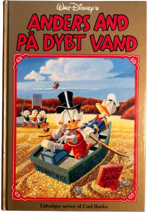 Guldbog 7 Anders And på dybt vand (1990)