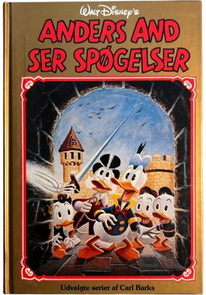 Guldbog 12 Anders And ser spøgelser (1995)