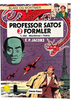 Blake og Mortimer 8 -  Professor Satos 3 formler 1: Mortimer i Tokio