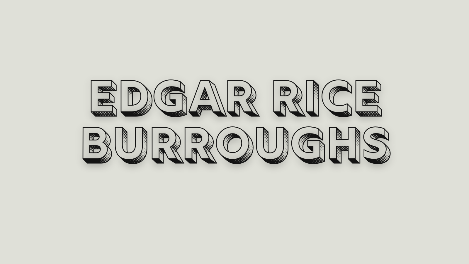 Edgar Rice Burroughs
