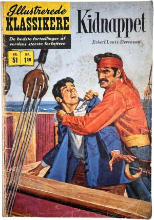 Illustrerede Klassikere 1958 nummer 51 - Kidnappet