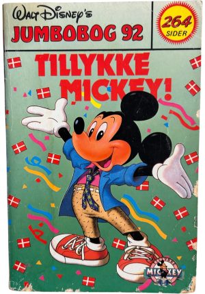 Jumbobog nummer 92 - Tillykke Mickey