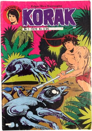 Korak Tarzans søn 1978 nummer 1