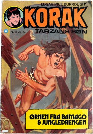 Korak Tarzans søn 1975 nummer 21