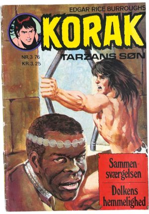 Korak Tarzans søn 1976 nummer 3