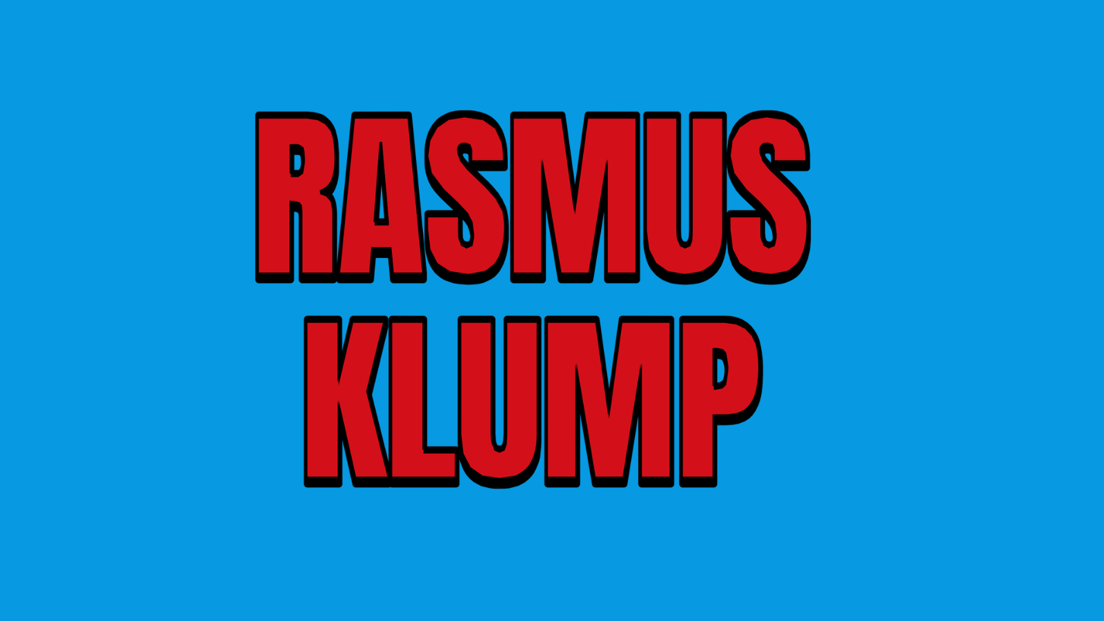 RASMUS KLUMP KATEGORI