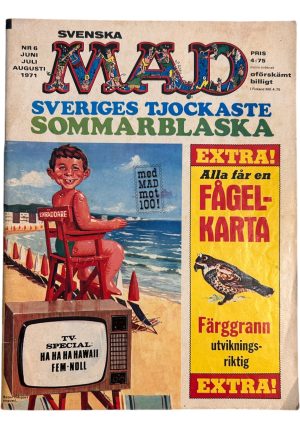 Svenska MAD 1971 nummer 6
