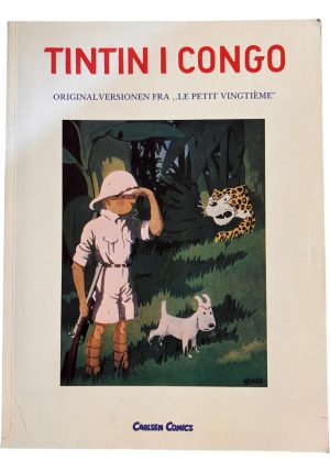 Tintin i Congo - Originalversionen fra Le Petit Vingtieme