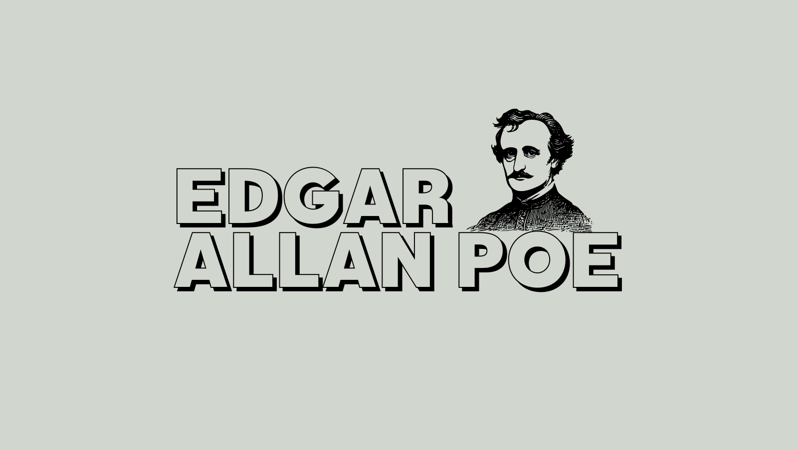 Poeten Edgar Allan Poe