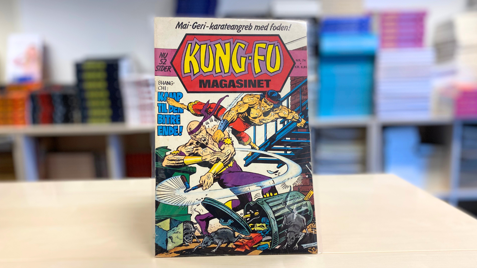 Tegneserien Kung-fu magasinet