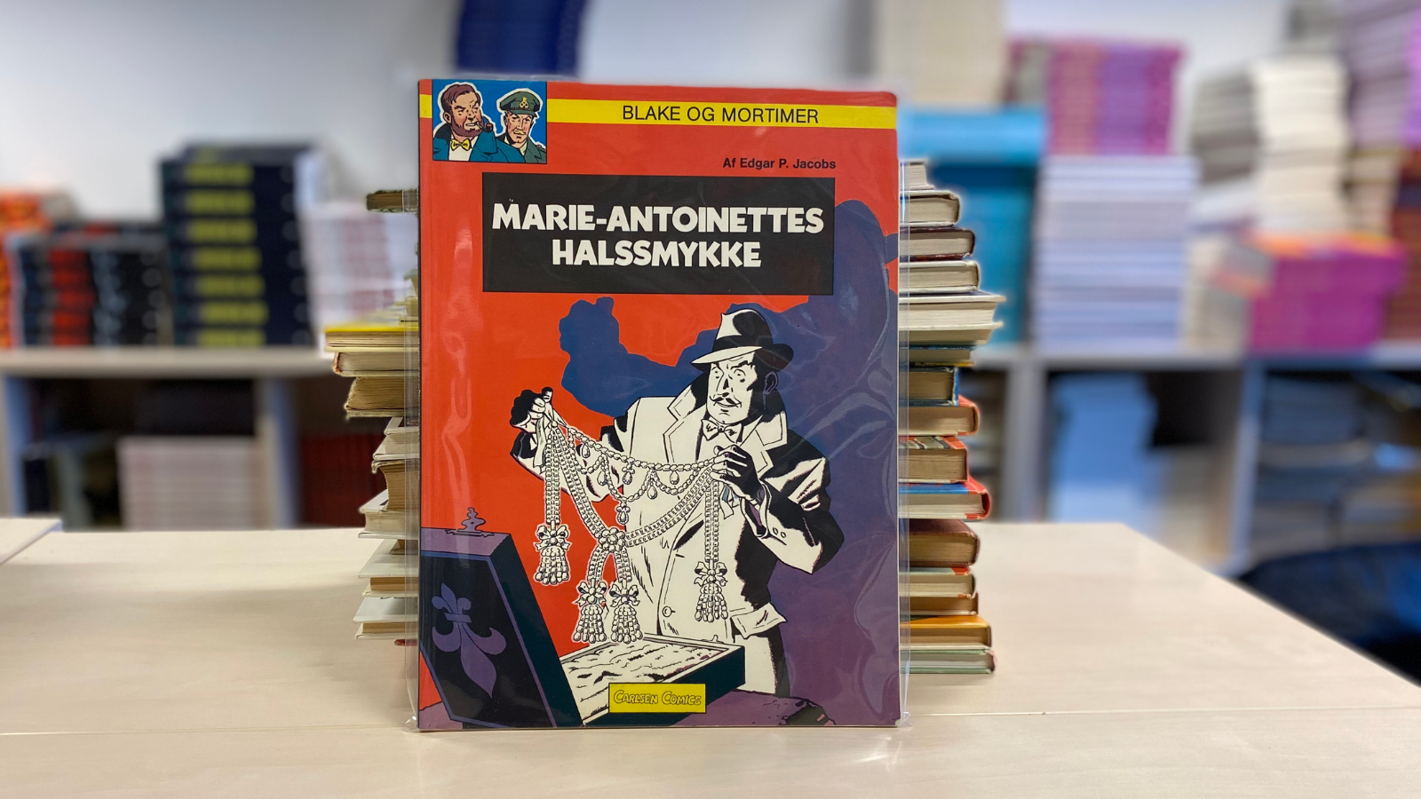 Tegneserien Blake og Mortimer: Marie-Antoinettes halssmykke