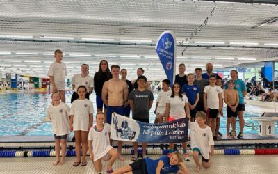 Silberregen bei dem Deutschen Mannschaftswettbewerb Schwimmen der Jugend