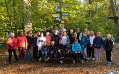 Neptunjugend Ausflug in der Kletterwald Speyer