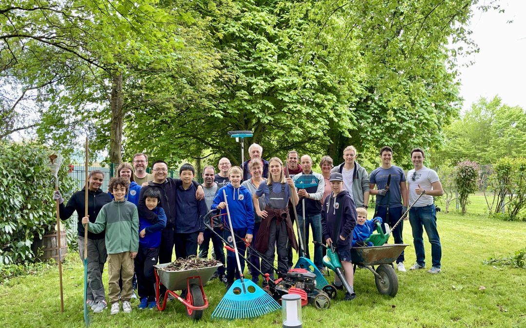 Klubhaus Frühjahrsputz