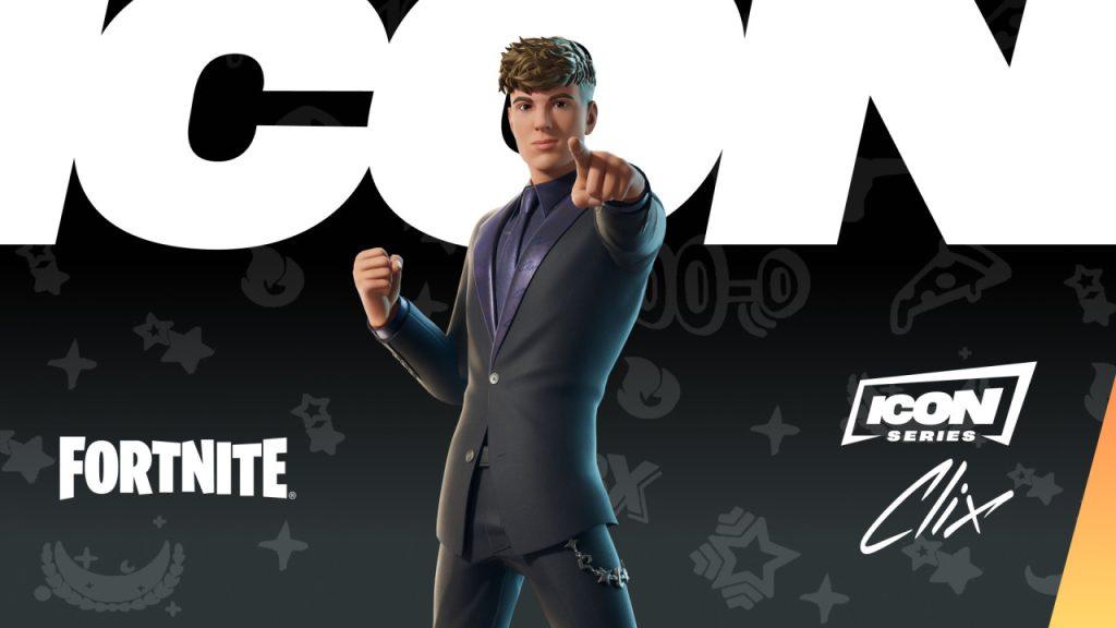 Fortnite Clix Icon Series Skin Key Art