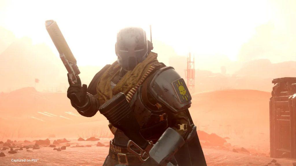 Helldivers 2 Borderline Justice Warbond Armor Key Art