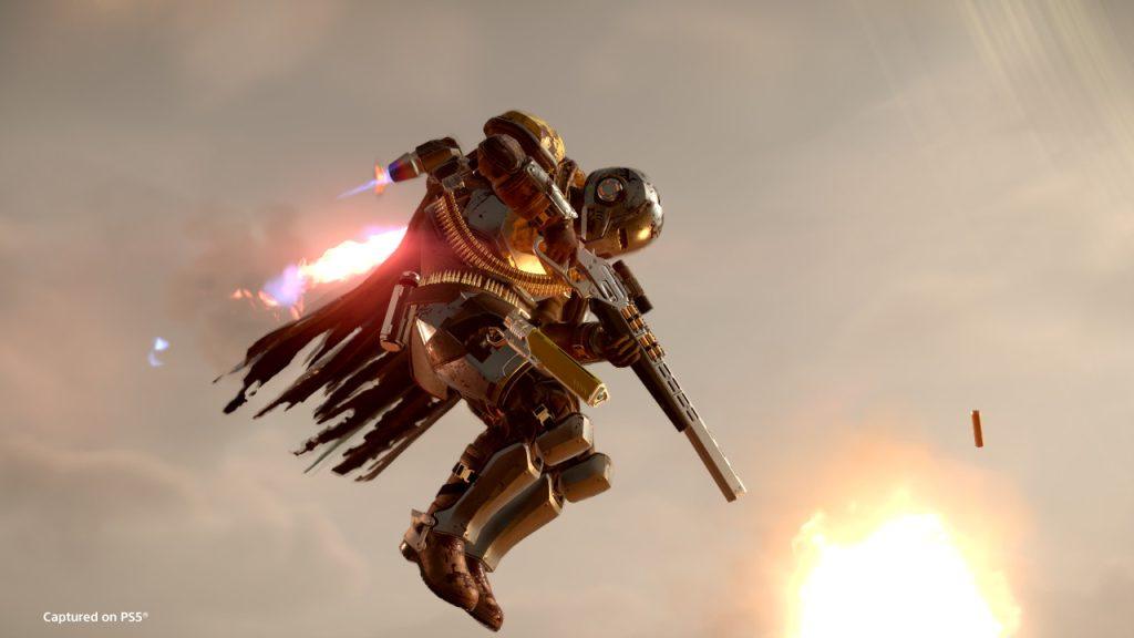 Helldivers 2 Borderline Justice Warbond Hover Pack Promo