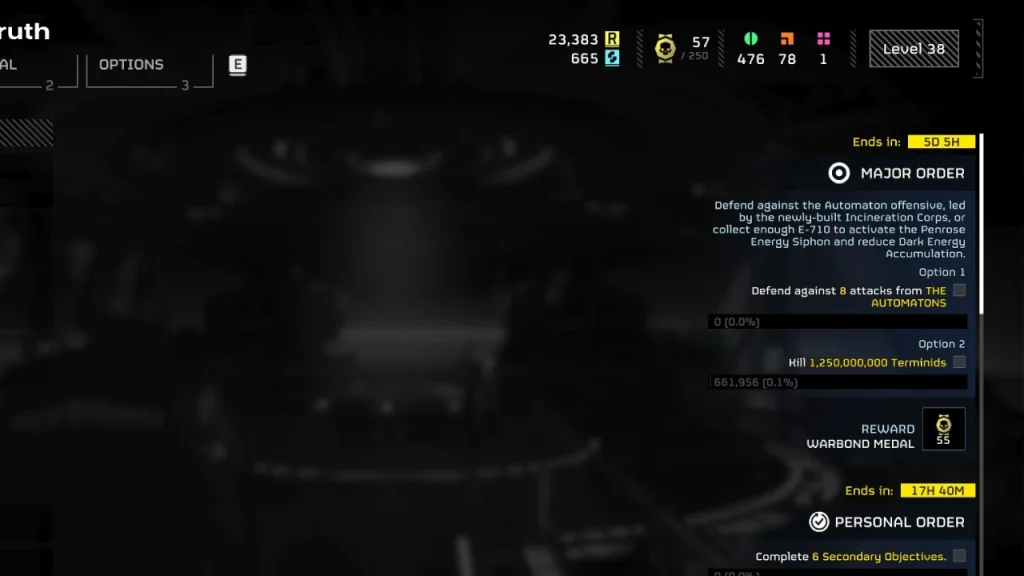 Helldivers 2 Major Order Progress March 18 2025