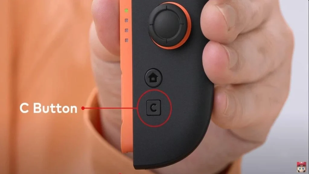 Nintendo Switch 2 Direct Joy Con C Button
