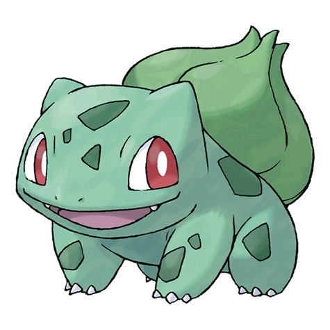 Pokemon Bulbasaur Official Artwork