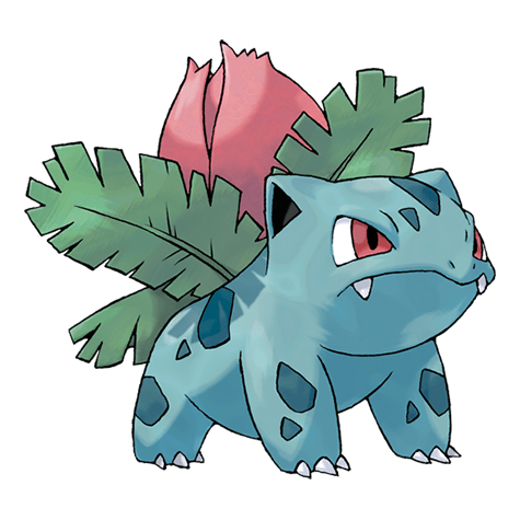 Pokemon Ivysaur Official Artwork