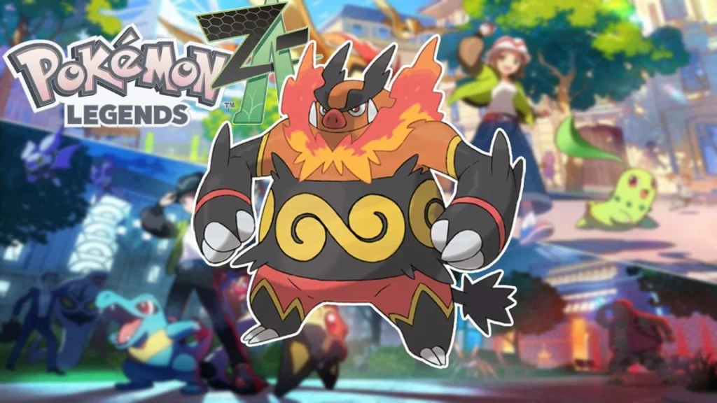 Pokemon Legends Z-A Emboar Pokedex